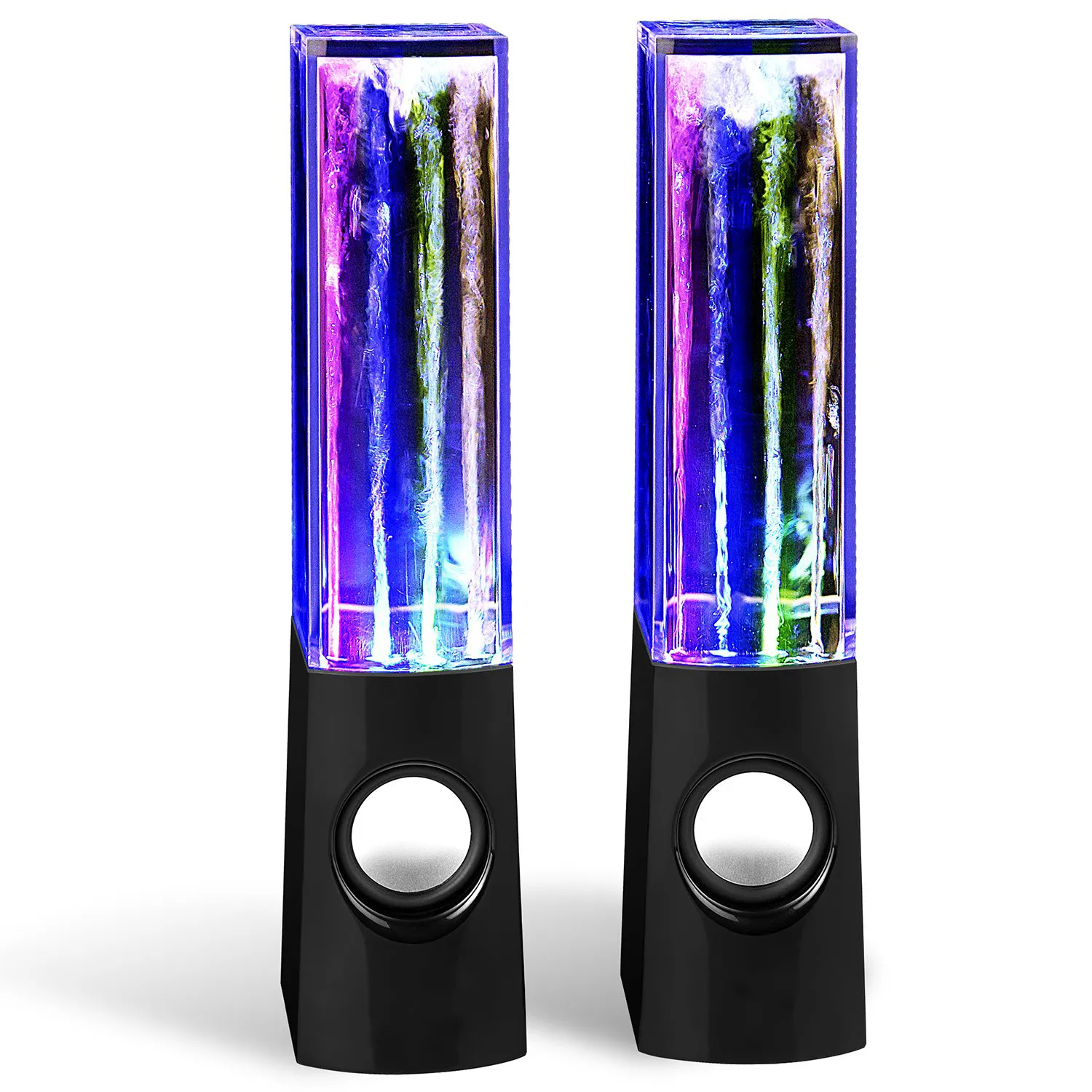 Water Dancing LED Fountain Light Speakers