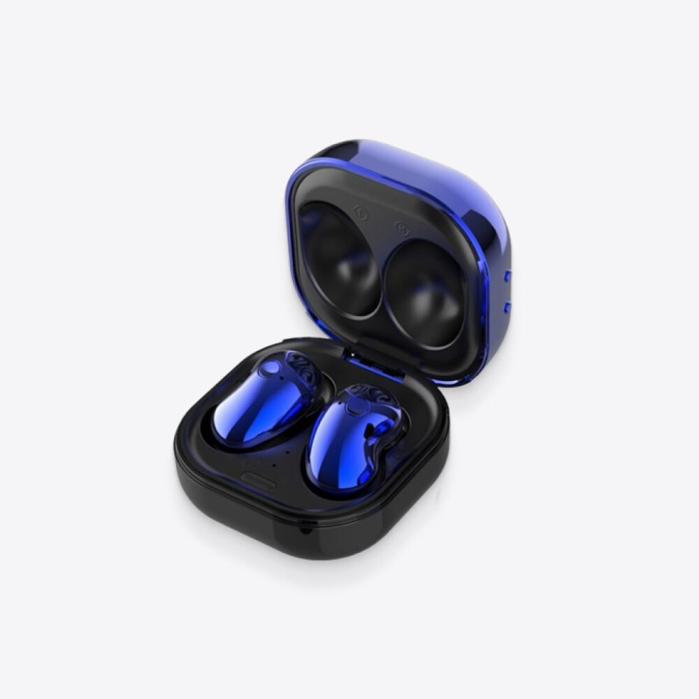 Wireless Earbuds With Digital Clock