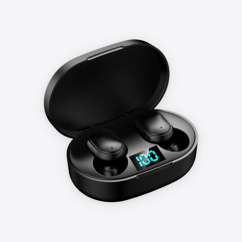 Black Wireless Earbuds