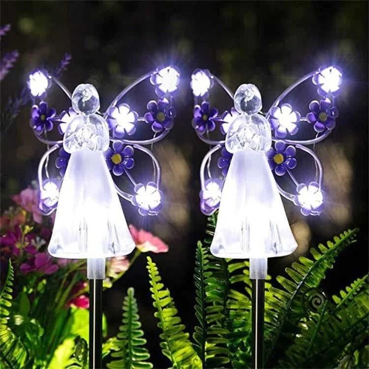 Solar Angel Outdoor Garden Light