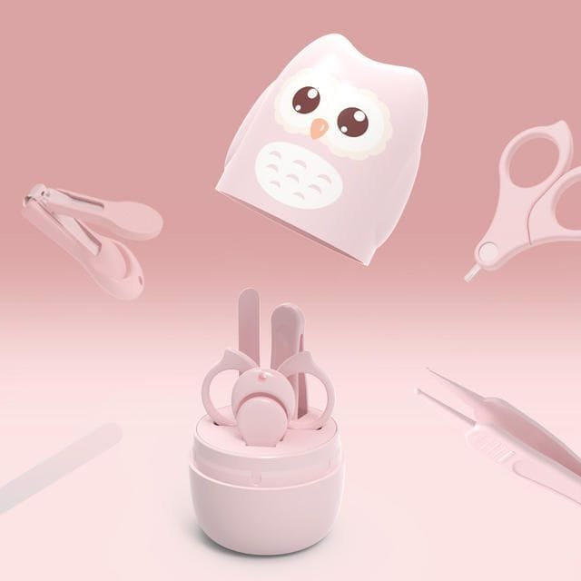 Kids' Safety Nail Care Set with Cartoon Design