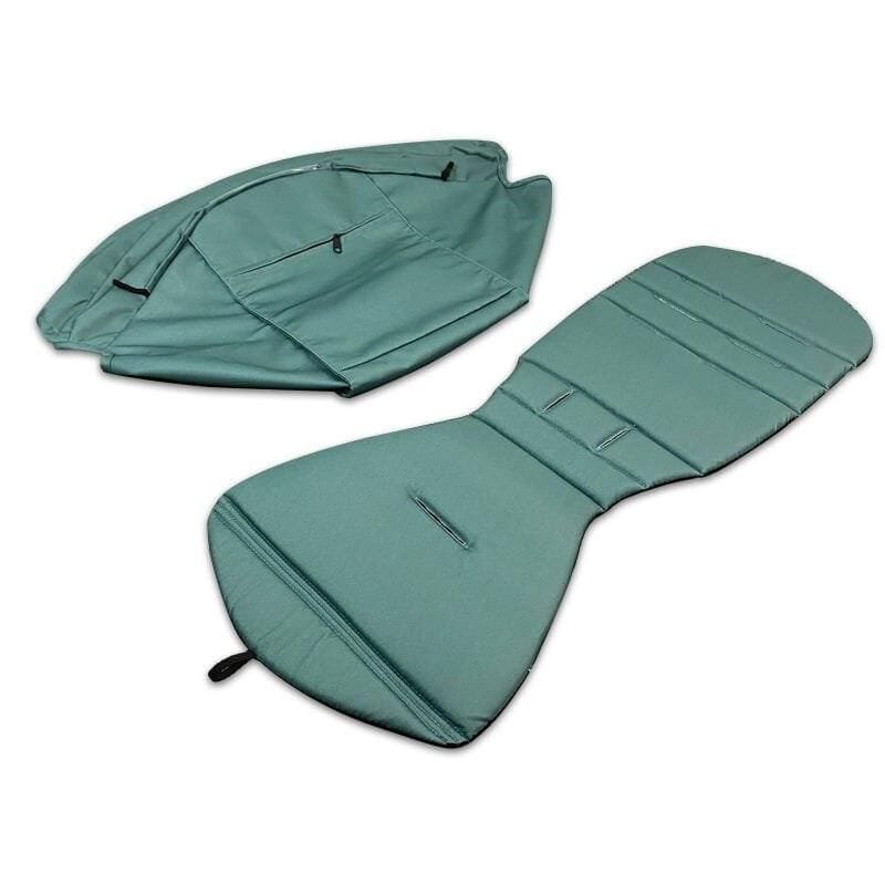 Versatile Stroller Sunshade and Seat Cushion Set with Back Pocket